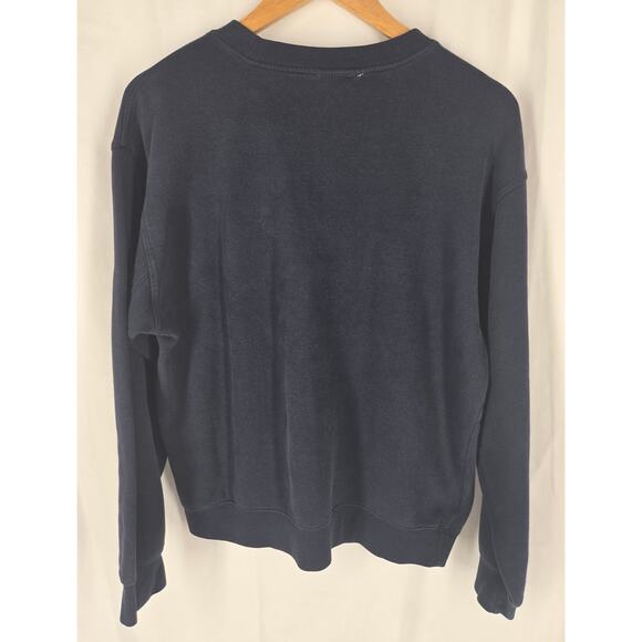 LRG MEN’S BLUE PULLOVER CREWNECK SWEATSHIRT – SIZE MEDIUM – STREETWEAR GRAPHIC - Picture 3 of 8